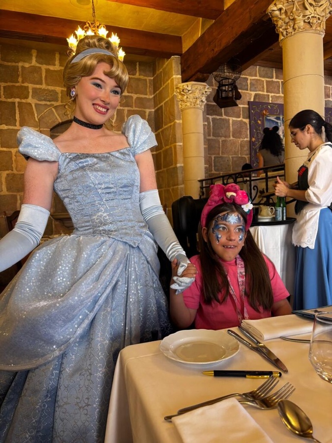 Chjara à Disneyland Chjara à Disneyland