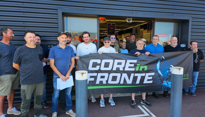 Core in fronte occupe Darty à Furiani Core in fronte occupe Darty à Furiani