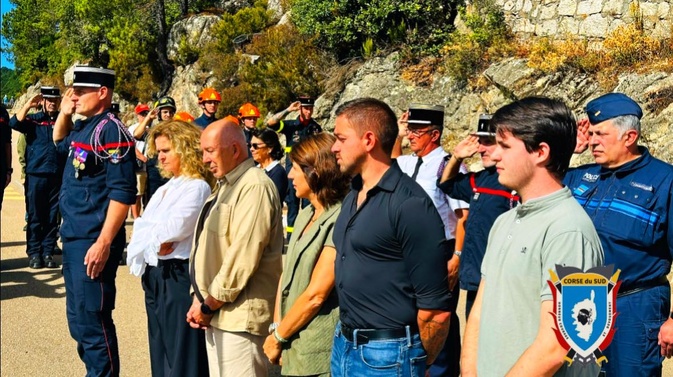 À Vero et à l'Ospedale, hommage à deux pompiers morts en service commandé À Vero et à l'Ospedale, hommage à deux pompiers morts en service commandé