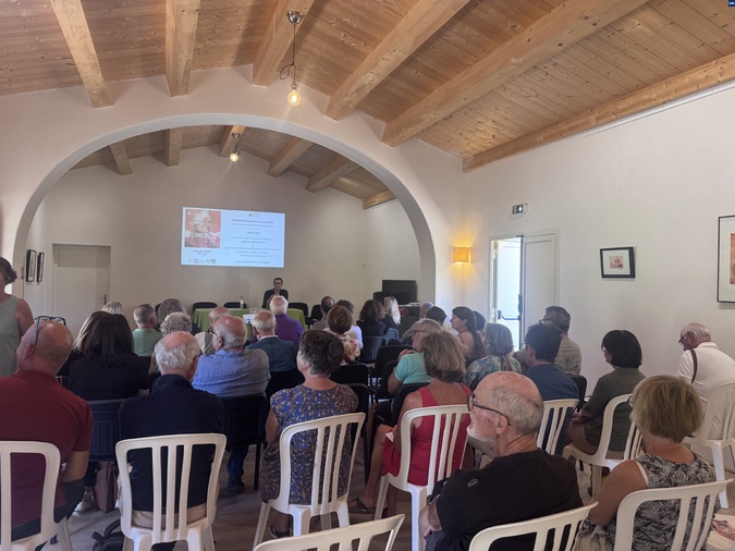 Une conférence s'est déroulée au parc de Saleccia autour de la figure de Pasuale Paoli ( Photo Maria Serena Volpei-Aliotti)