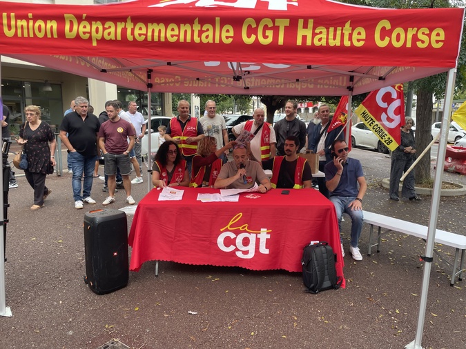 Pour l'UD CGT Haute-Corse, Charles Casabianca a pointé les maux qui minent la Corse. Pour l'UD CGT Haute-Corse, Charles Casabianca a pointé les maux qui minent la Corse.