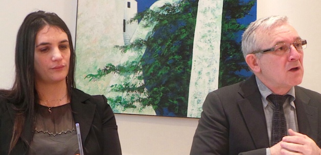 Marie-Hélène Djivas, DGS, et François Orlandi, président du Conseil départemental de Haute-Corse Marie-Hélène Djivas, DGS, et François Orlandi, président du Conseil départemental de Haute-Corse