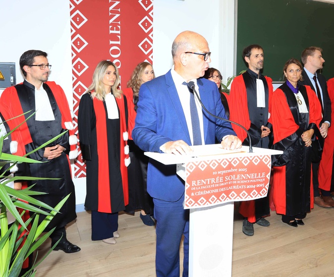 Corte - Rentrée solennelle à la Faculté de droit en présence de Me Patrice Spinosi