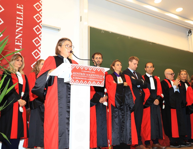 Corte - Rentrée solennelle à la Faculté de droit en présence de Me Patrice Spinosi Corte - Rentrée solennelle à la Faculté de droit en présence de Me Patrice Spinosi
