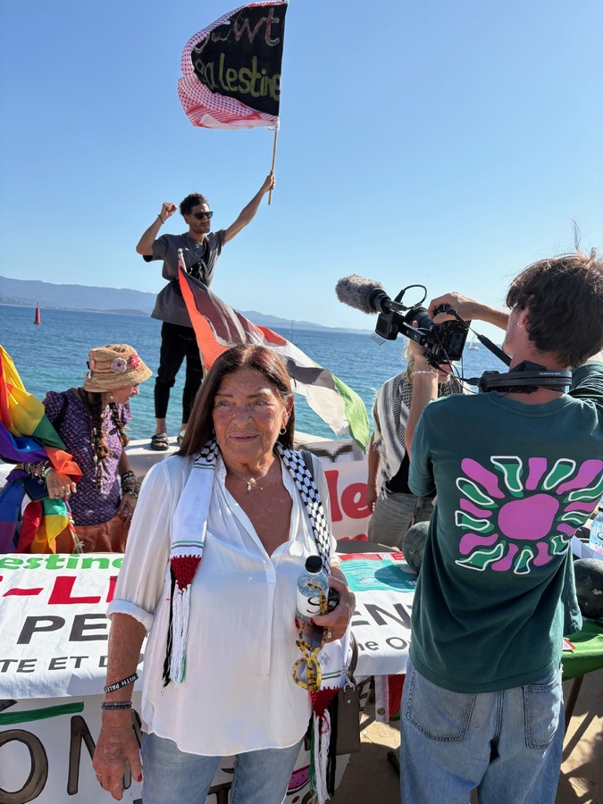 Une flottille à destination de Gaza est partie d’Ajaccio Une flottille à destination de Gaza est partie d’Ajaccio