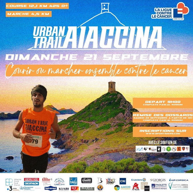 « Urban Trail Aiaccina » : une 8ᵉ édition pour aider la recherche contre le cancer « Urban Trail Aiaccina » : une 8ᵉ édition pour aider la recherche contre le cancer