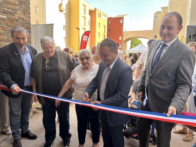 Ajaccio : "I Spazii Josette Longchent" inaugurés dans le quartier Bodiccione
