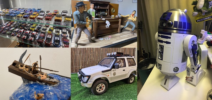 Une grande diversité de modèles réduits, dioramas et autres maquettes pour cette 2e édition. Une grande diversité de modèles réduits, dioramas et autres maquettes pour cette 2e édition.