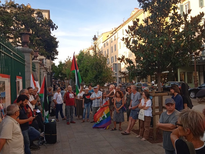 (Photo : Corsica Palestina) (Photo : Corsica Palestina)