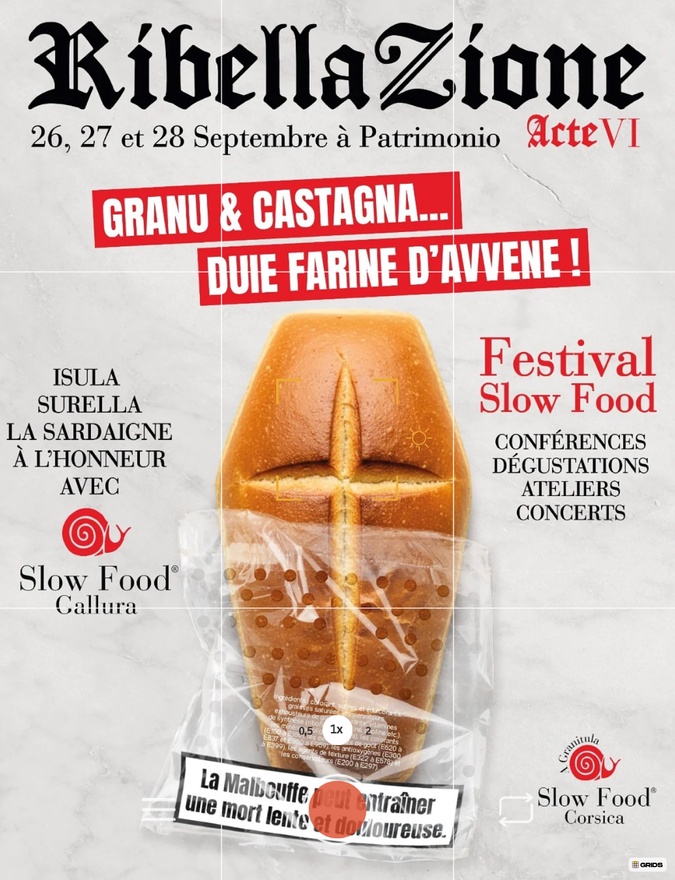 « Ribellazione Acte VI» : Patrimonio en résistance contre la malbouffe « Ribellazione Acte VI» : Patrimonio en résistance contre la malbouffe