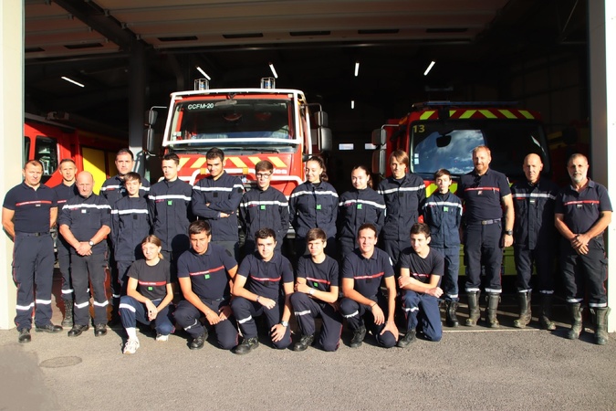 Les jeunes sapeurs-pompiers balanins entament leur dernière année de formation Les jeunes sapeurs-pompiers balanins entament leur dernière année de formation