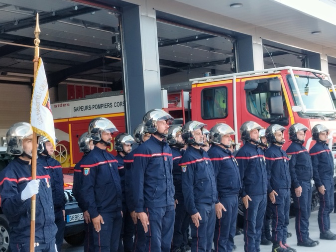 Il y a 36 pompiers volontaires à Pianottoli, et bientôt deux pompiers professionnels.