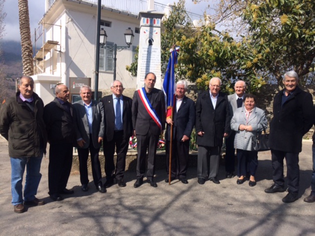 Penta-di-Casinca : Commémoration du 19 mars 1962 en présence de la FNACA