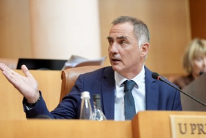 Gilles Simeoni. Photo Paule Santoni.