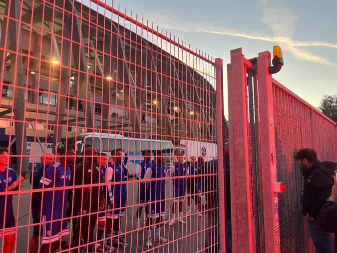SC Bastia-Dunkerque : les supporters au devant des joueurs corses