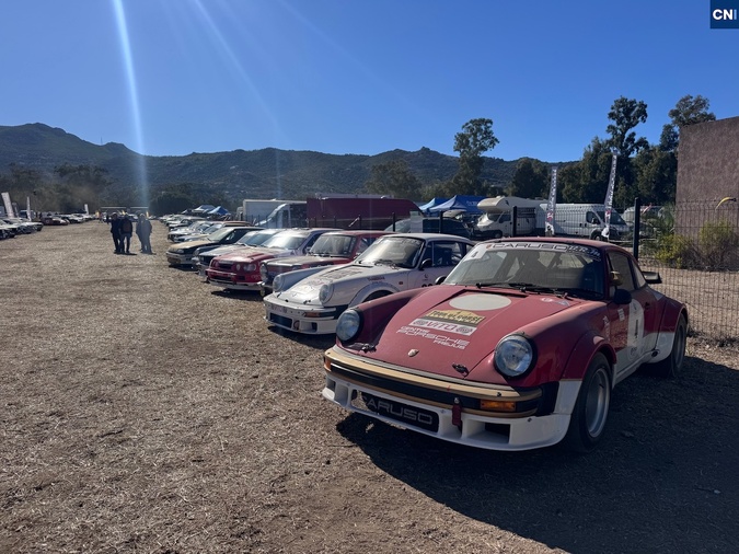 Le Tour de Corse Historique, première spéciale entre Felicetu et Occhiatana Le Tour de Corse Historique, première spéciale entre Felicetu et Occhiatana