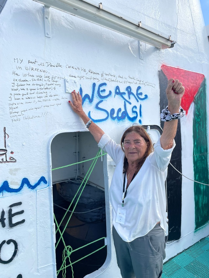 Flottille pour Gaza : le bateau de la militante corse Isaline Amalric-Choury arraisonné par Israël Flottille pour Gaza : le bateau de la militante corse Isaline Amalric-Choury arraisonné par Israël