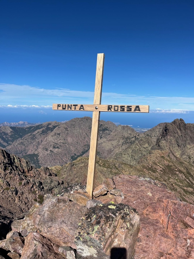 A màghjina - In cima à Punta Rossa di i Pini