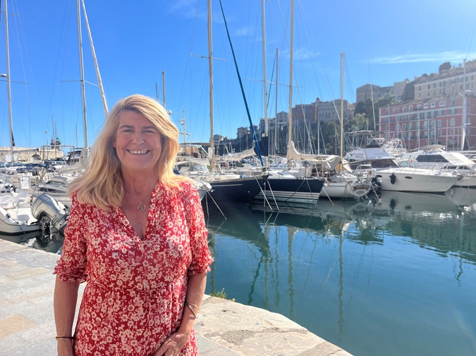 Dominique Faure, ancienne ministre des Collectivités territoriales, à Bastia à la rencontre des membres du Parti radical