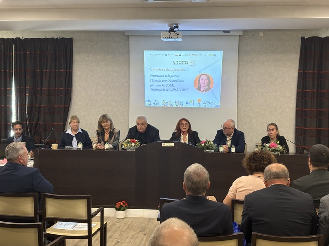Louise Nicolaï et le CNAMS Corse avait initié cette journée en présence de nombreux partenaires. Louise Nicolaï et le CNAMS Corse avait initié cette journée en présence de nombreux partenaires.