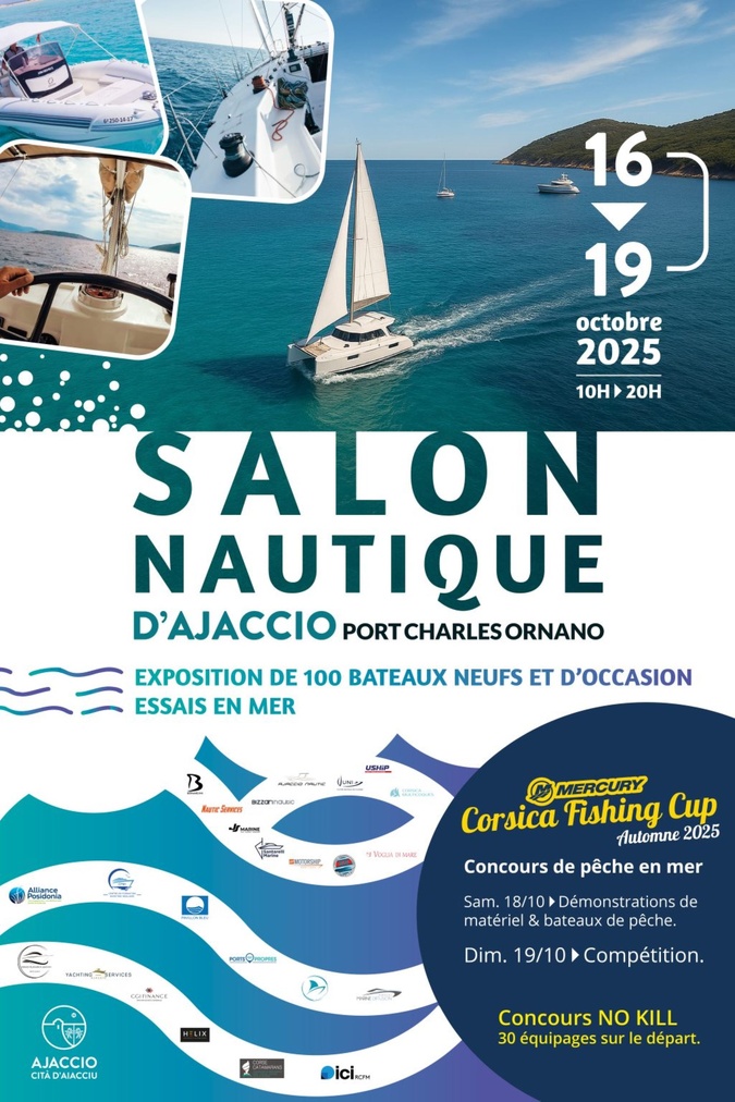 On prend le large avec la 4e édition du Salon Nautique d'Ajaccio On prend le large avec la 4e édition du Salon Nautique d'Ajaccio