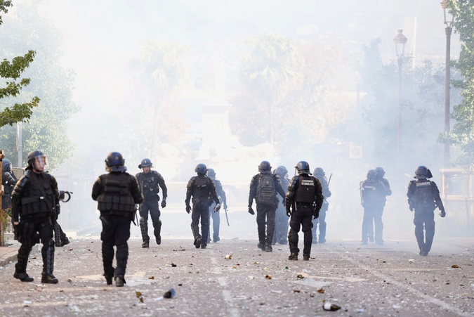 Assassinat d'Yvan Colonna : À Ajaccio, la manifestation des lycéens dégénère
