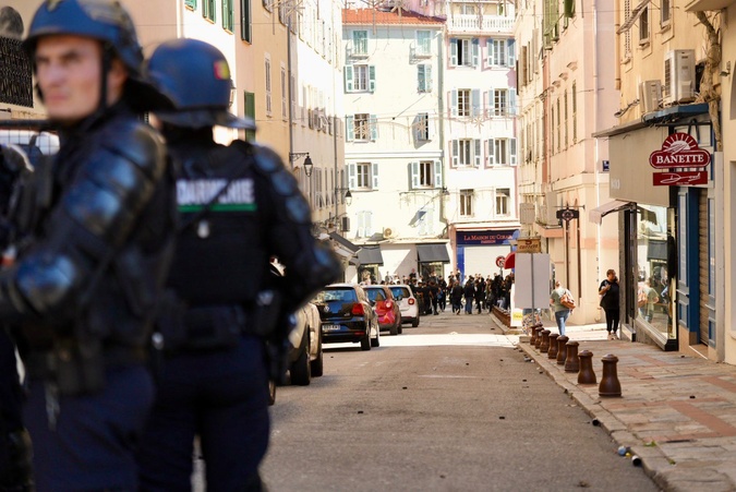 Assassinat d'Yvan Colonna : À Ajaccio, la manifestation des lycéens dégénère