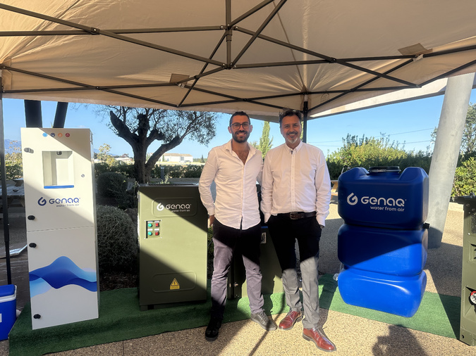 La société Genaq a créé des générateurs d'eau atmosphérique La société Genaq a créé des générateurs d'eau atmosphérique