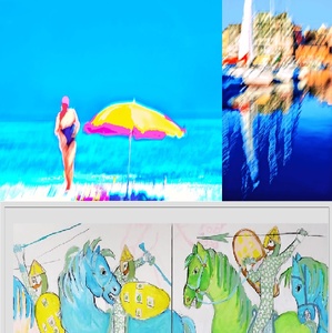 Bernard Cazaban-Mazerolle et Claudia Battesti exposent au 10 novembre à la Galerie Noir et Blanc à Bastia.