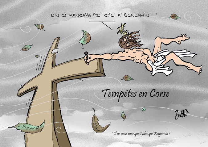 Le dessin de Battì : Tempacciu
