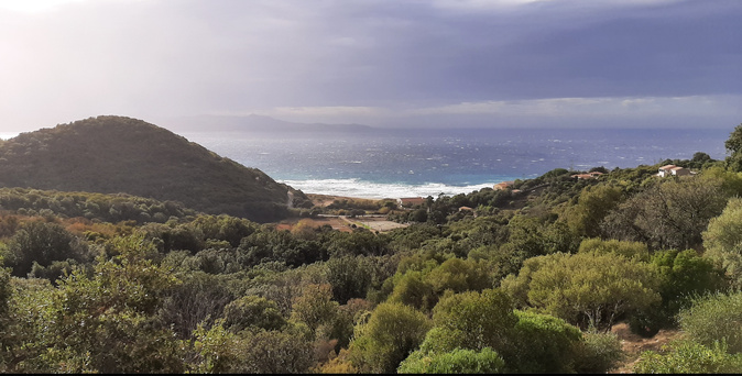 Benjamin arrive  sur Farinole (SNSM Saint-Florent)