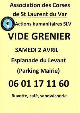 Vide-grenier à Saint Laurent du Var