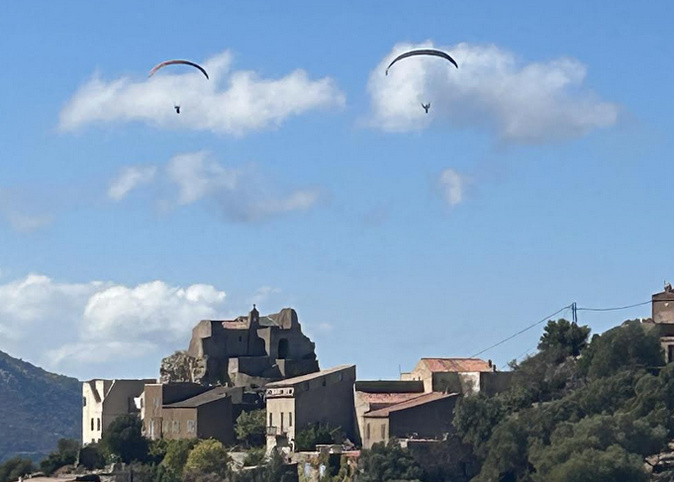 A màghjina - Sguardu da u celu in Curbara A màghjina - Sguardu da u celu in Curbara
