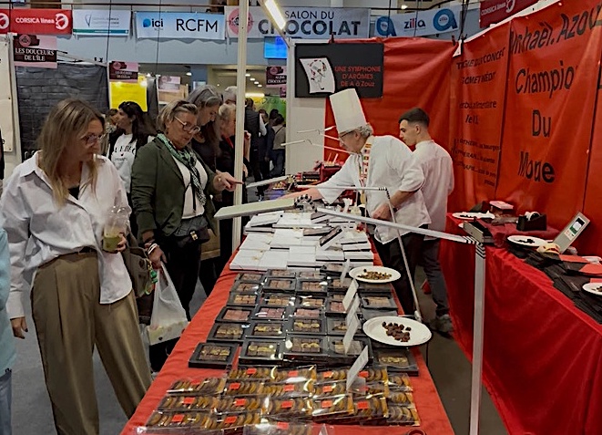 Un week-end plein de douceurs à Ajaccio avec le Salon du chocolat et des délices