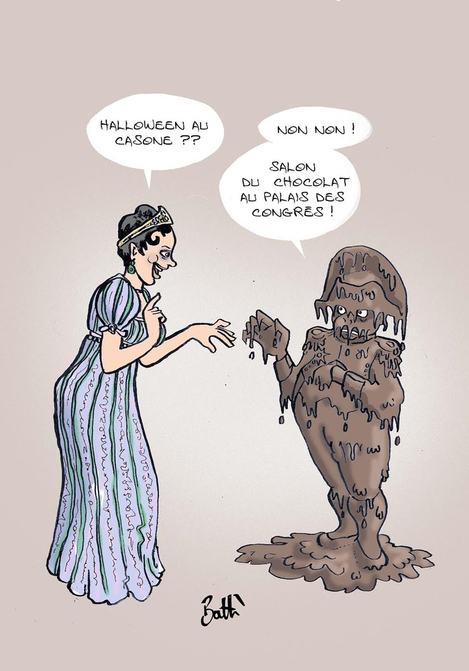 Le dessin de Battì : à Ajaccio, le Salon du chocolat fait fondre plus qu’une tablette