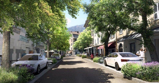 Corte : vers une végétalisation du centre-ville Corte : vers une végétalisation du centre-ville