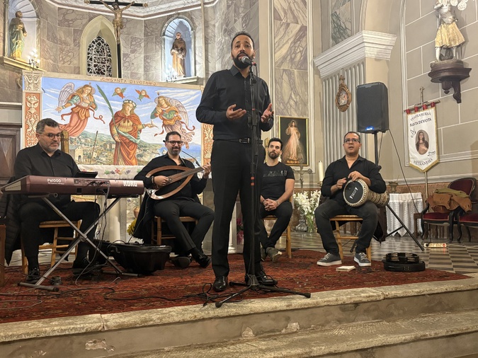L’Ensemble Musical Alaa Fajri en l'église Ste Devote de Pietranera. L’Ensemble Musical Alaa Fajri en l'église Ste Devote de Pietranera.