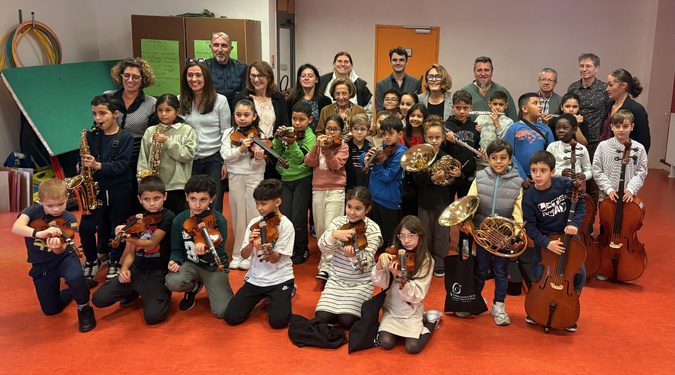 Ajaccio - Un orchestre va naître à l’école Santarelli