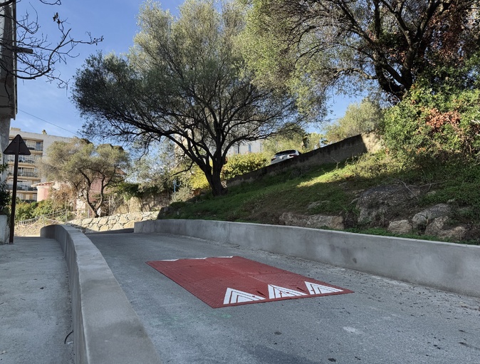 Ajaccio : le chemin de l'Olivetto rouvre à la circulation