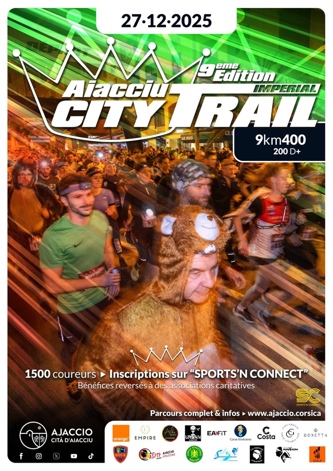 9e City Trail d'Aiacciu : La course affiche complet 9e City Trail d'Aiacciu : La course affiche complet