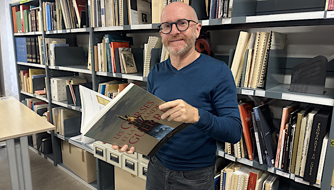 Sylvain Gregori, historien et conservateur du musée de Bastia
