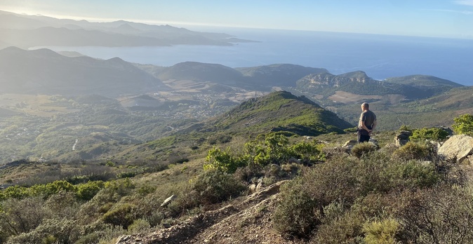 A via san Martinu à Patrimoniu. Photo Christian Andreani.