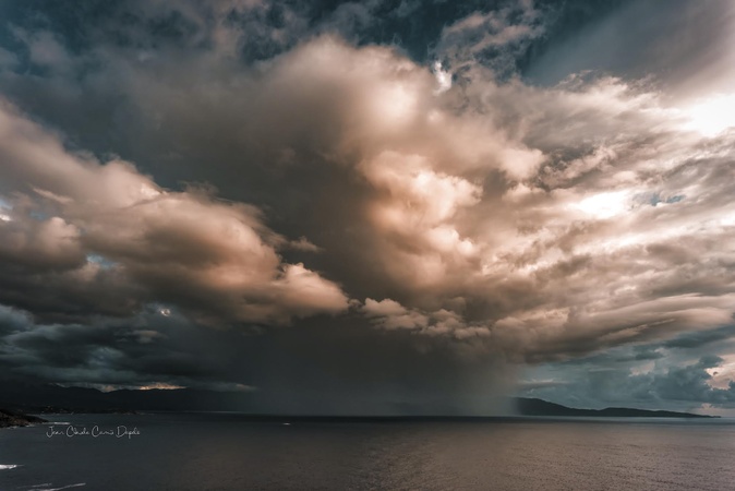 Le golfe de Sagone vu de Cargese (Jean-Claude Camü)