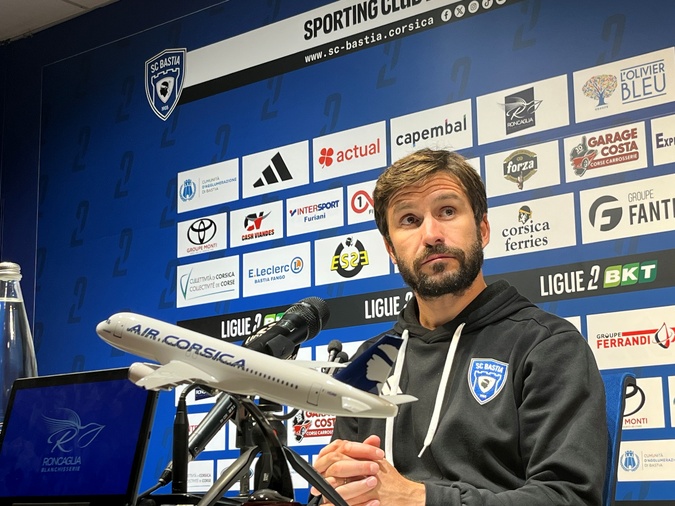 Michel Moretti (SC Bastia) après Reims : « Le cœur, c’est bien, c’est notre socle, mais il faut rajouter de la maîtrise et de la qualité technique »