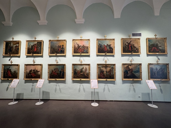 Le Chemin de croix restauré de Luigi Brunetti Le Chemin de croix restauré de Luigi Brunetti