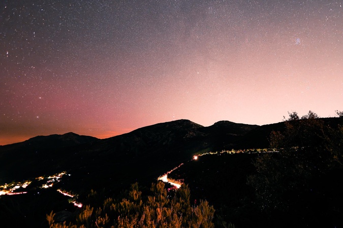 A màghjina - Vista di Teghime