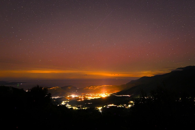 A màghjina - Vista di Teghime