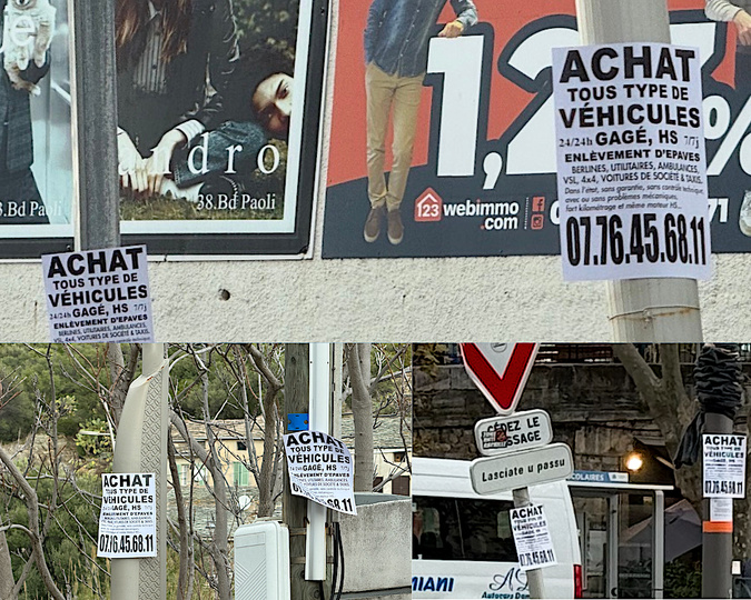 Pene in capu - « je colle, tu te tais »