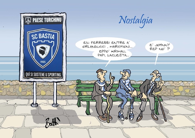  Le dessin de Battì - Sporting, nostalgia