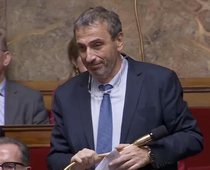 (Capture d'écran streaming Assemblée nationale)